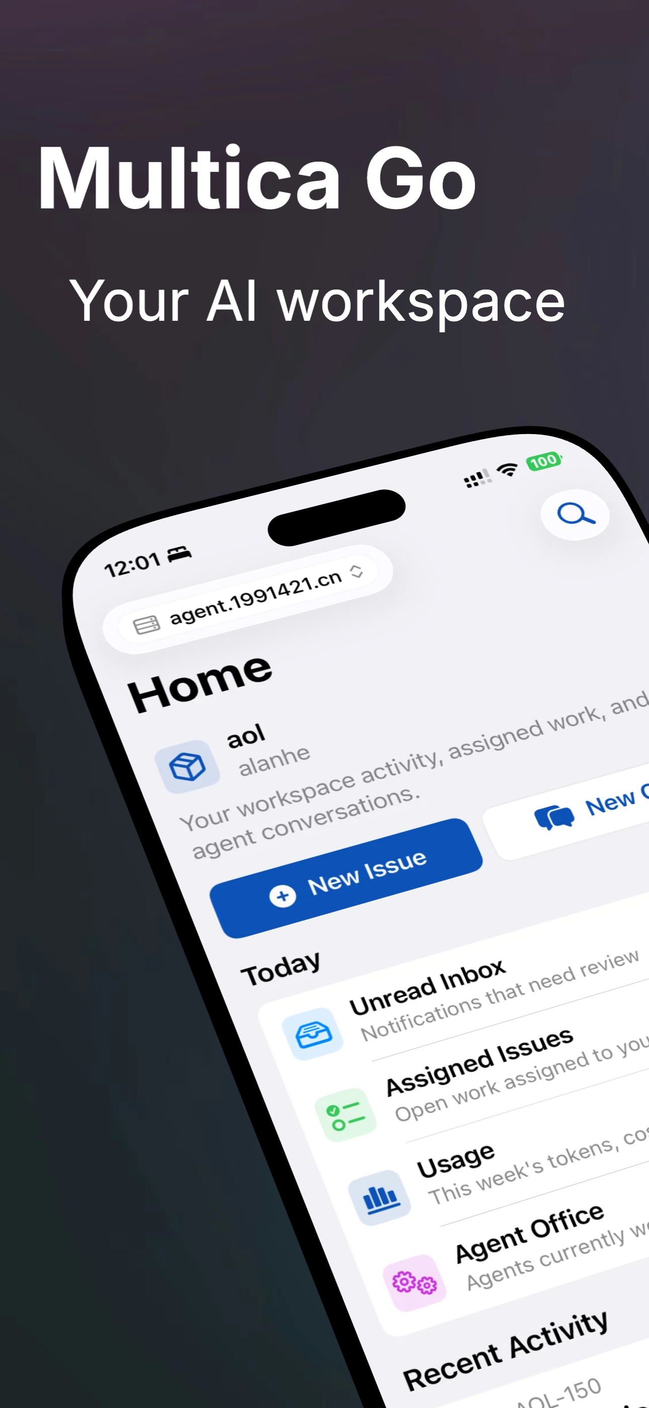 Multica Go App 截图